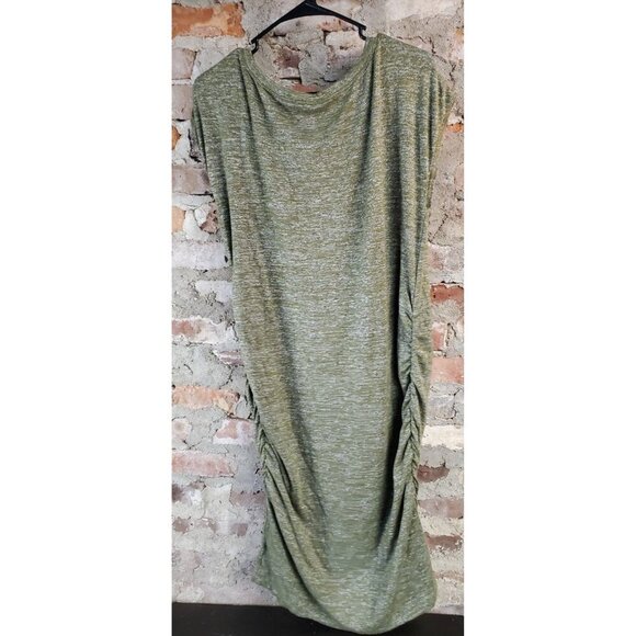 Gap Maternity Green Knit Dress Womens Sz L Large - Picture 3 of 3